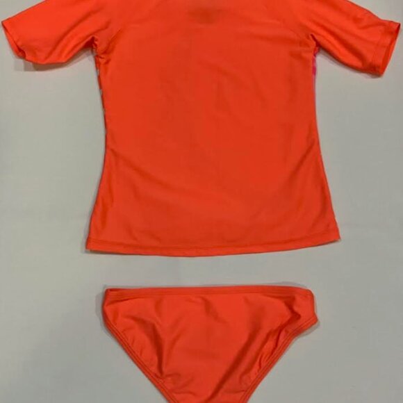 Wonder Nation Girls Two Pieces Swimsuit Multicolor Size S/CH(6-6X) - Picture 3 of 3